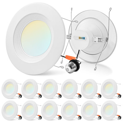 7.33'' Dimmable LED Retrofit Recessed Lighting Kit