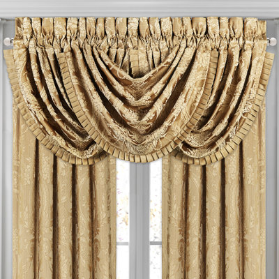 Napoleon - Gold Window Waterfall Valance