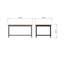 Daris Coffee Table With Storage Shelf.-1721180770