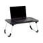  Support d'ordinateur portable pour ordinateur portable, plateau de lit, pieds pliables, table basse, portable, panneau de fibres à densité moyenne, L 23,25 po x l 13,75 po x H 10,5 po-52826845