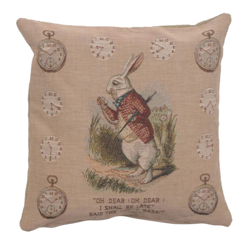 Contemporary Cotton Blend Pillow Cover