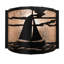 Sailboat 1 - Light Flush Mounted Sconce