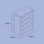 Commode 4 tiroirs Alpine-111985817