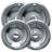 4 Piece Cooktop Style A Plug-in Electric Range Drip Pan Set-1020066284-1020066281