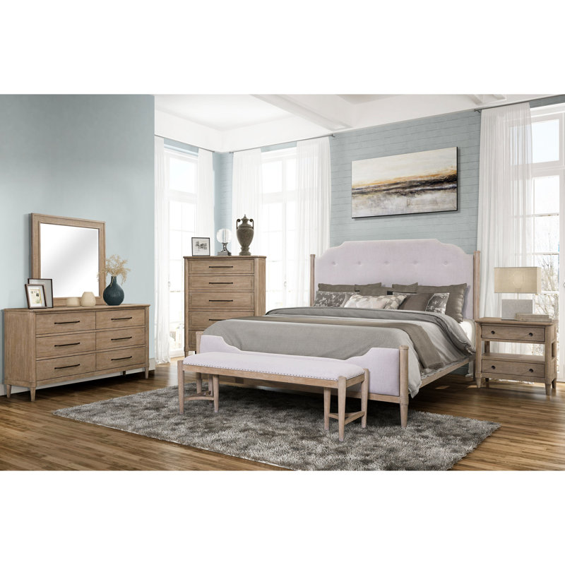 Banc couleur sable avec rembourrage confortable, siège rembourré, base Triad 19,17 po Bases hautes, garniture cloutée
