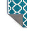 Machine Washable Trellis Blue Area Rug-1665470143