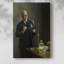 Portrait de Charles Vernon, toile tendue par John Collier-104326519