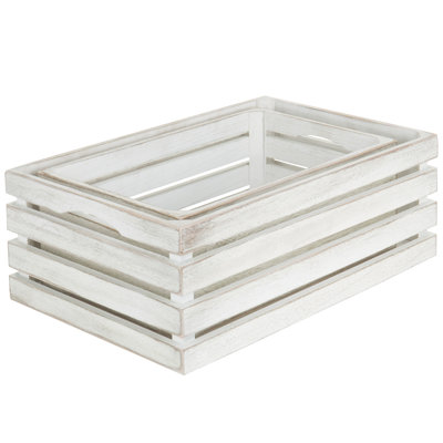 Solid Wood Decorative Bin