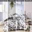 Édredon simple TG avec motif floral -, literie simple / simple en tissu à motif floral, microfibre douce, contrôle des odeurs