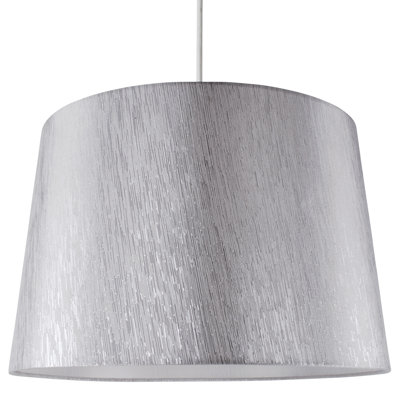 Chilka 26.5cm H Lamp Shade ( Clip On ) in Silver