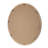Kerth White Beaded Round Mirror