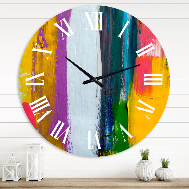 Horloge murale moderne, Grand