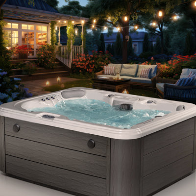  Spa à 3 jets pour 4 à 41 personnes avec stéréo Bluetooth, 3 pompes et éclairage DEL Excellence®