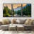 Nature Landscape Colorado Forest Mountain Nature Photograph Landscape Scenery Triptych - Framed Canvas 3 Piece Print-73227910-73227908