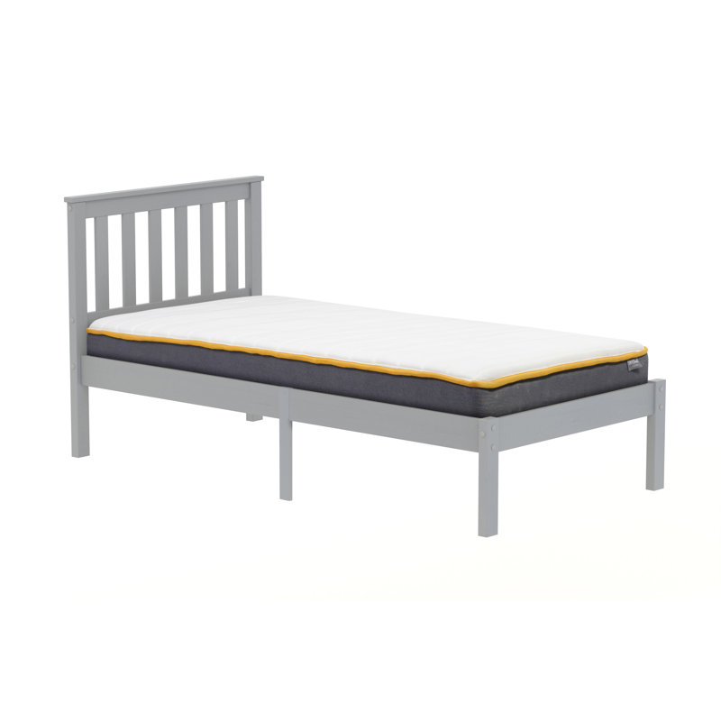 Alam Bed Frame, Grey, Single (3')