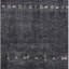 Tapis St Catherine en laine tissée à la main, écologique - 183 x 274 cm, rectangulaire, couleur anthracite, design moderne et contemporain, épais et à poils longs, antidérapant, idéal pour le salon et la chambre.-979535496