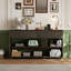 Console moderne, table d'entrée vintage avec tiroirs et tablettes-755807566
