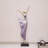 32.28"Polyester resin purple human-shaped art piece
