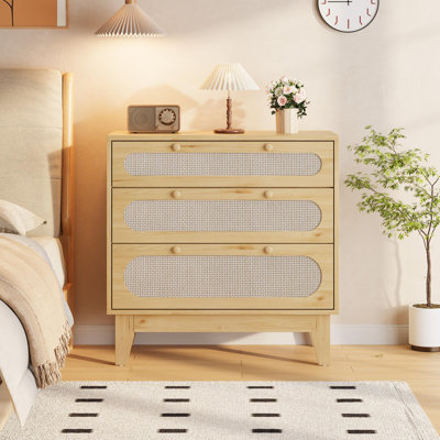 80.1 cm W Chest of 3 Drawers