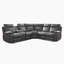 Canapé modulaire inclinable moderne et contemporain de 98 po Longvale