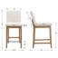 Tabouret de comptoir rembourré Alayha-845734064