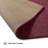 Modern Plush Solid Color Rug - Cranberry, Pet and Kids Friendly Rug-1353588126