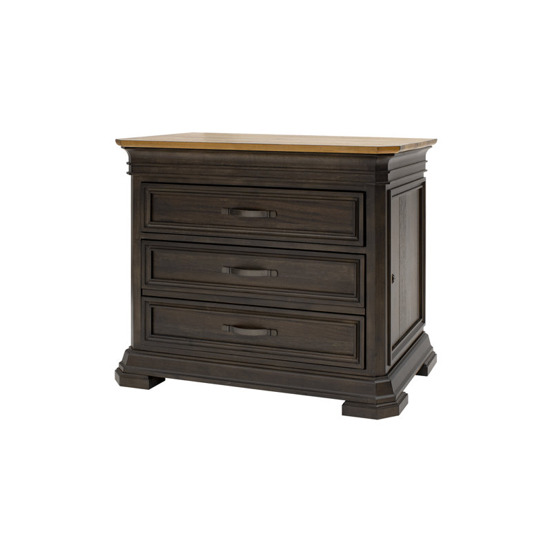 Arka 36'' Wide 2 -Drawer File Cabinet