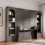 Lit escamotable avec tablettes, tiroirs, bureau et DEL Murphy