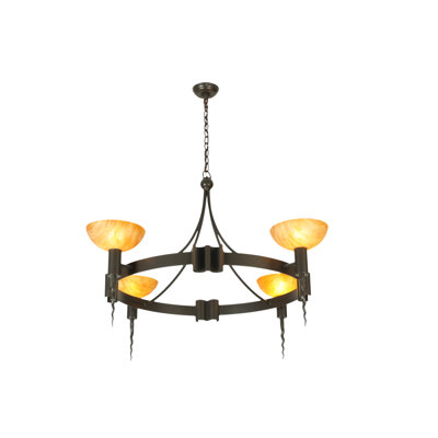 Winkel 4 - Light Glass Chandelier