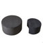 Ensemble de 2 tables basses gigognes, 2 tables gigognes rembourrées-536880471