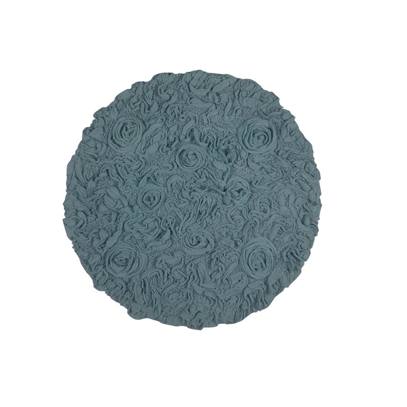Taki Non-Slip Bath Rug, Blue