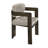 Diny Microfiber / Microsuede Armchair Dining Chair