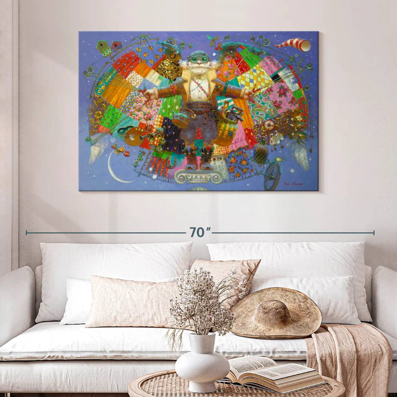 Optimist, 32" H x 48" W