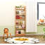 Bibliothèque à 6 niveaux derrière la porte, étagère de rangement étroite autoportante de 4 po de profondeur pour le salon et la chambre à coucher-2012586722-2030102000