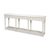Chantal 93'' W Solid Wood Console Table