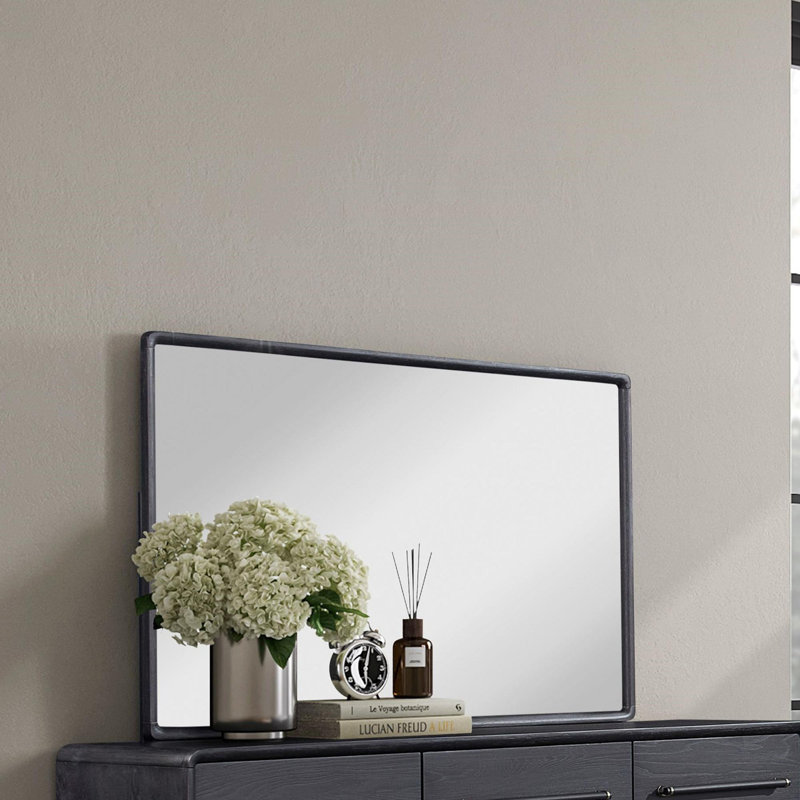 Rectangle Wood Mirror