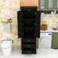 Grande armoire de rangement avec tablettes réglables, 3 tiroirs et conception anti-basculement-276042020