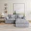Canapé modulaire rembourré avec repose-pieds-110374991-110374986