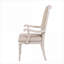 Ensemble de 2 fauteuils d'appoint capitonnés champagne et champagne