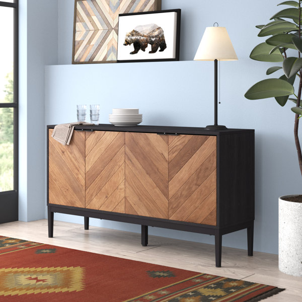 Sideboard With Metal Legs