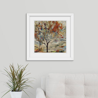 « Red Bird Tree », reproduction d'art Aniha, Tolya