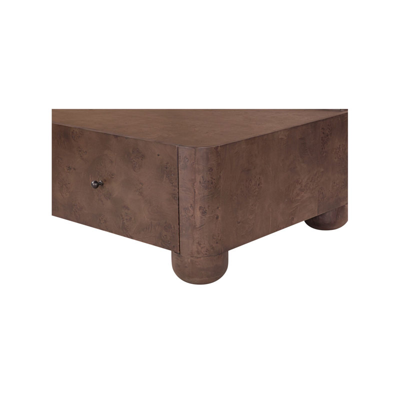 Gibson Coffee Table Natural, Dark Brown