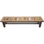 Banc en bois de teck massif recyclé Dashwood-37161192