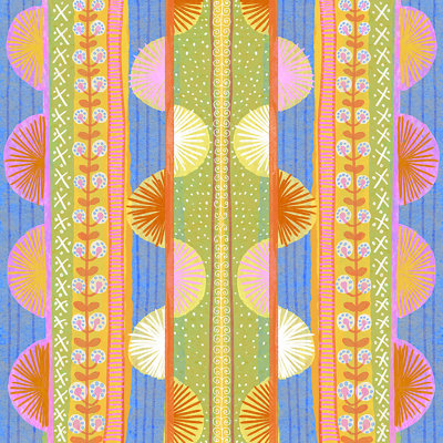 " Sewzinski Folk Fiesta Pattern "