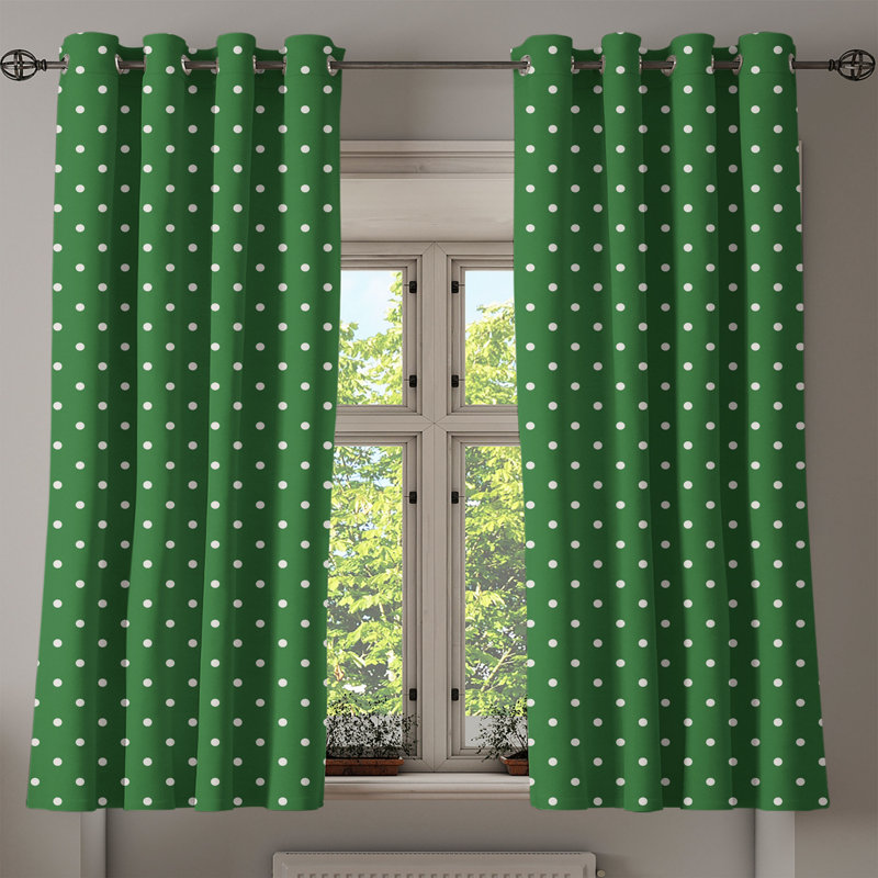 Sateen Blackout Curtains / Drapes Pair, 50" W x 54" L