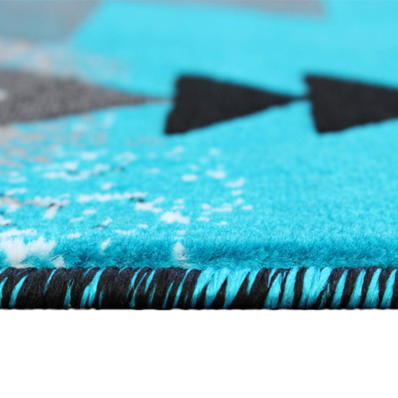 Traditional Olefin Fibre Leitha, Rectangle 6' x 9'