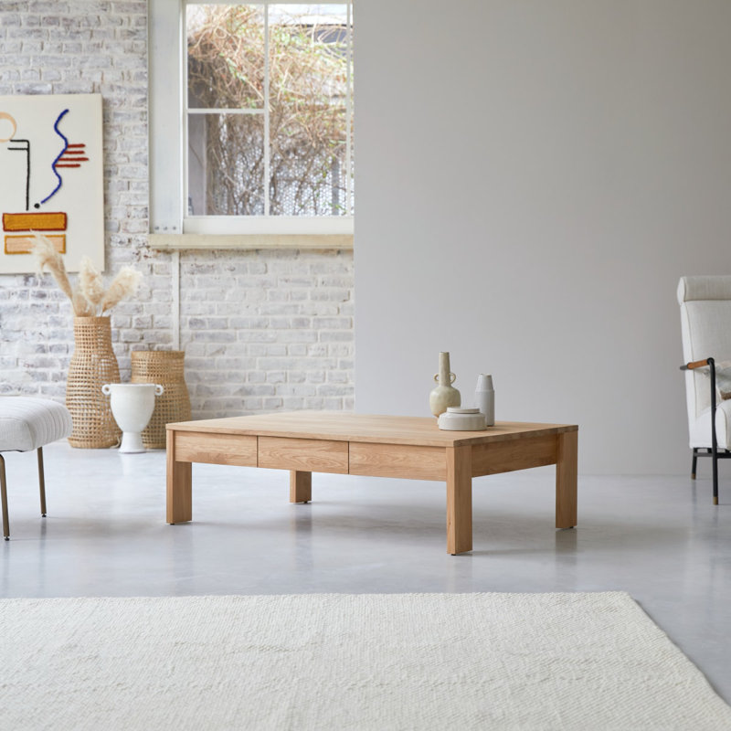 Eden Solid Wood Coffee Table