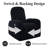 Haaniyah Boucle Fabric Swivel & Rocking Recliner-1721744784