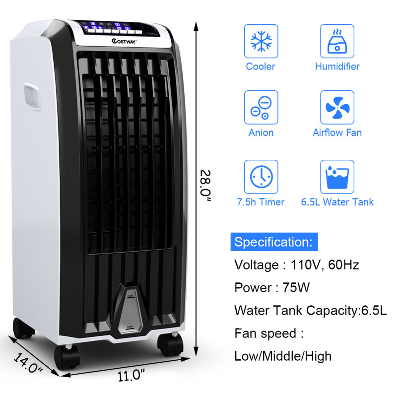 Costway 336 Portable Evaporative Cooler