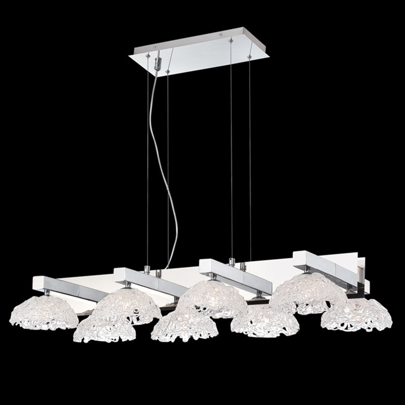 Caramico 8 - Light Chrome Pendant